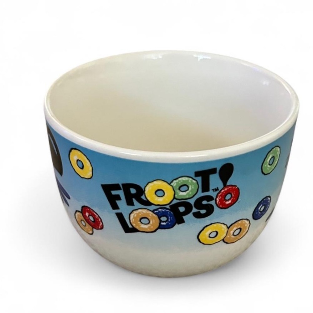 Vintage Gibson Kellogg Company Fruit Loops Toucan Sam Breakfast Cereal Bowl/ Mug
